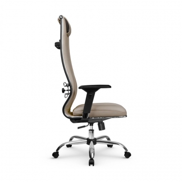 Кресло руководителя МЕТТА L 1m 50M/4D Infinity Easy Clean MPES Комплект 5 Темно-бежевое