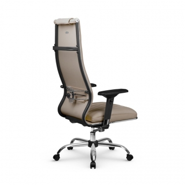 Кресло руководителя МЕТТА L 1m 50M/4D Infinity Easy Clean MPES Комплект 5 Темно-бежевое