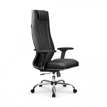 Кресло руководителя МЕТТА L 1m 50M/4D Infinity Easy Clean MPES Комплект 5 Черное