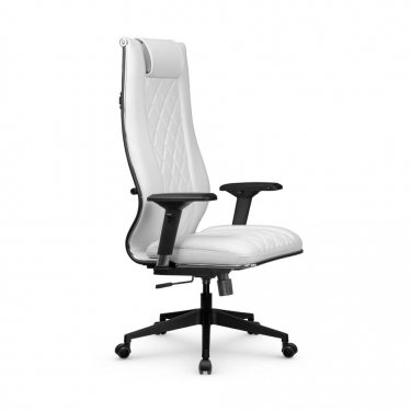 Кресло руководителя МЕТТА L 1m 50M/4D Infinity Easy Clean MPES Комплект 6 Белое