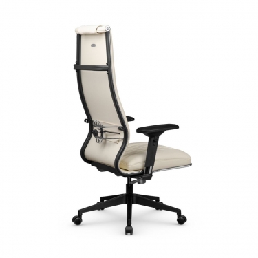 Кресло руководителя МЕТТА L 1m 50M/4D Infinity Easy Clean MPES Комплект 6 Молочное