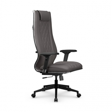 Кресло руководителя МЕТТА L 1m 50M/4D Infinity Easy Clean MPES Комплект 6 Серое