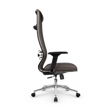 Кресло руководителя МЕТТА L 1m 50M/4D Infinity Easy Clean MPES Комплект 7 Светло-коричневое
