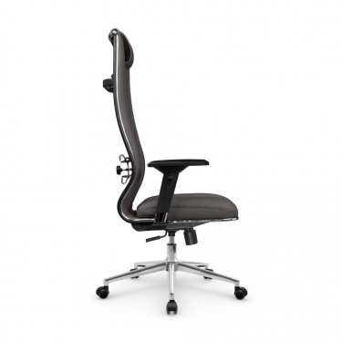 Кресло руководителя МЕТТА L 1m 50M/4D Infinity Easy Clean MPES Комплект 7 Серое