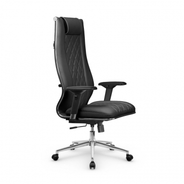 Кресло руководителя МЕТТА L 1m 50M/4D Infinity Easy Clean MPES Комплект 7 Черное