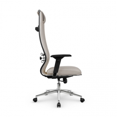 Кресло руководителя МЕТТА L 1m 50M/4D Infinity Easy Clean MPES Комплект 9 Светло-бежевое
