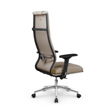 Кресло руководителя МЕТТА L 1m 50M/4D Infinity Easy Clean MPES Комплект 9 Темно-бежевое