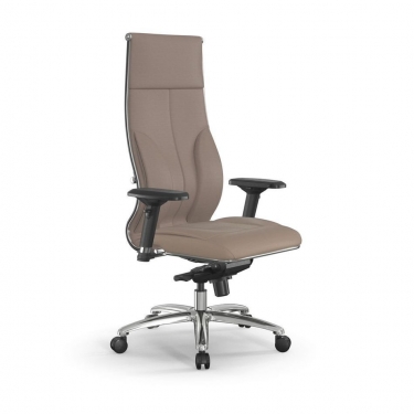 Кресло руководителя Мetta L 1m 46/4D Infinity Easy Clean MPES Комплект 1 Темно-бежевое