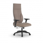 Кресло руководителя Мetta L 1m 46/4D Infinity Easy Clean MPES Комплект 4 Темно-бежевое