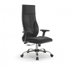 Кресло руководителя Метта Мetta L 1m 46/4D Infinity Easy Clean MPES Комплект 5 Черное