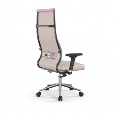 Кресло руководителя Мetta L 1m 46/4D Infinity Easy Clean MPES Комплект 7 Молочное