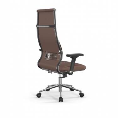 Кресло руководителя Мetta L 1m 46/4D Infinity Easy Clean MPES Комплект 7 Светло-коричневое