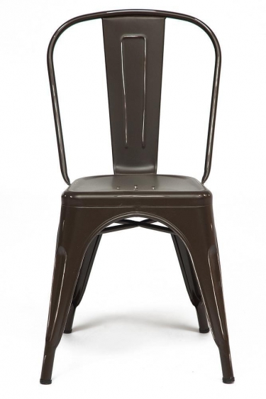 Стул LOFT CHAIR mod. 012 металл, 453585см, коричневый/brown vintage