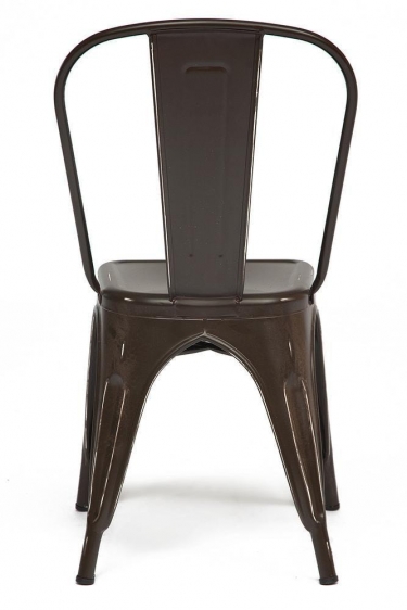 Стул LOFT CHAIR mod. 012 металл, 453585см, коричневый/brown vintage