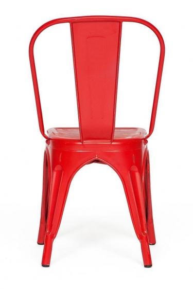 Стул LOFT CHAIR mod. 012 металл, 453585см, красный/red vintage