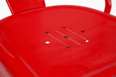 Стул LOFT CHAIR mod. 012 металл, 453585см, красный/red vintage