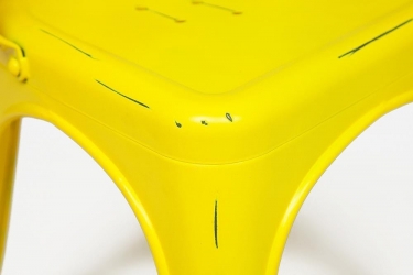 Стул LOFT CHAIR mod. 012 металл, 453585см, желтый/yellow vintage