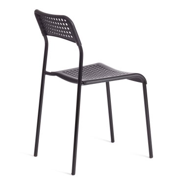 Стул Tetchair ADDE mod. C-049 металл/пластик, Black черный