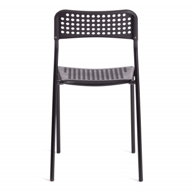 Стул Tetchair ADDE mod. C-049 металл/пластик, Black черный