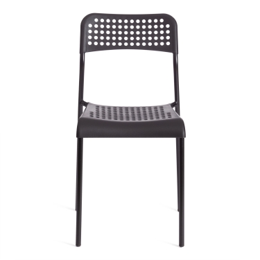 Стул Tetchair ADDE mod. C-049 металл/пластик, Black черный