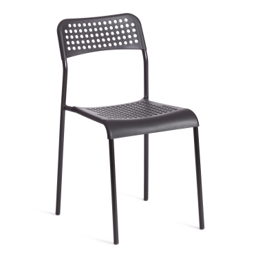 Стул Tetchair ADDE mod. C-049 металл/пластик, Black черный