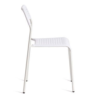 Стул Tetchair ADDE mod. C-049 металл/пластик, White белый