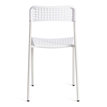 Стул Tetchair ADDE mod. C-049 металл/пластик, White белый