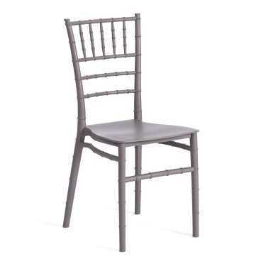 Стул Tetchair CHAVARI mod. 101 пластик, Grey Cерый 09