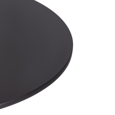 Стол Tetchair TULIP mod. 46 Металл / МДФ, Black черный, D70