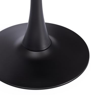 Стол Tetchair TULIP mod. 46 Металл / МДФ, Black черный, D70