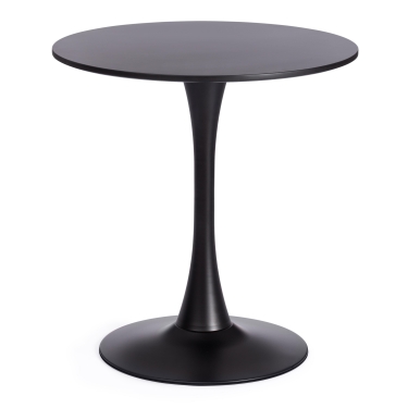 Стол Tetchair TULIP mod. 46 Металл / МДФ, Black черный, D70