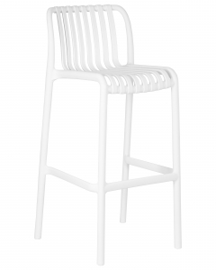 Стул барный Dobrin Chloe Bar белый