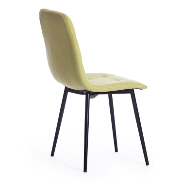 Стул Tetchair CHILLY MAX ткань/металл, 45 х 54 х 90 см , фисташковый 64/черный