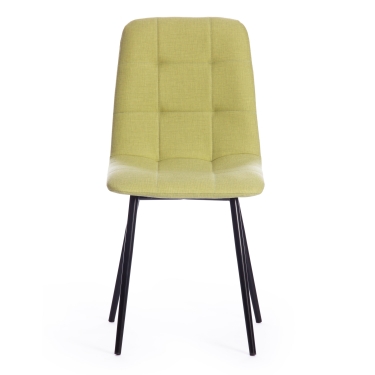 Стул Tetchair CHILLY MAX ткань/металл, 45 х 54 х 90 см , фисташковый 64/черный
