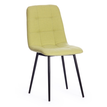 Стул Tetchair CHILLY MAX ткань/металл, 45 х 54 х 90 см , фисташковый 64/черный