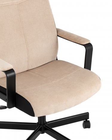Кресло руководителя TopChairs ST-DOMINGO Песочный