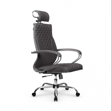 Кресло руководителя Metta L 2c 44C/K116 Infinity Easy Clean MPES Комплект 5 Серое