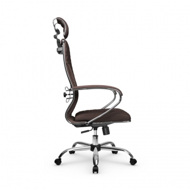 Кресло руководителя Metta L 2c 44C/K116 Infinity Easy Clean MPES Комплект 5 Темно-коричневое