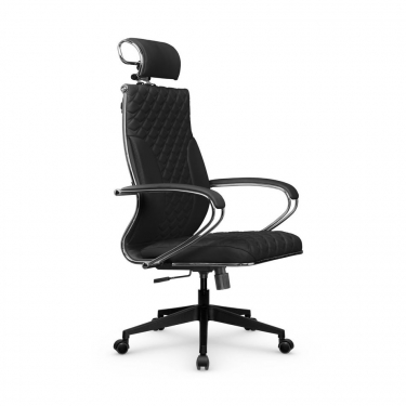 Кресло руководителя Metta L 2c 44C/K116 Infinity Easy Clean MPES Комплект 6 Черное
