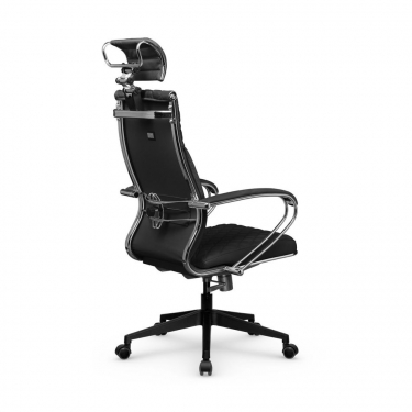 Кресло руководителя Metta L 2c 44C/K116 Infinity Easy Clean MPES Комплект 6 Черное