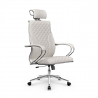 Кресло руководителя Metta L 2c 44C/K116 Infinity Easy Clean MPES Комплект 7 Белое