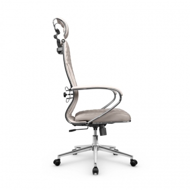 Кресло руководителя Metta L 2c 44C/K116 Infinity Easy Clean MPES Комплект 7 Светло-бежевое