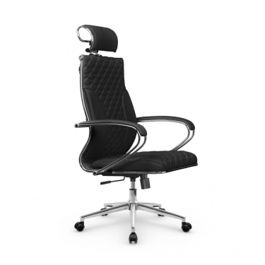 Кресло руководителя Metta L 2c 44C/K116 Infinity Easy Clean MPES Комплект 7 Черное