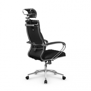 Кресло руководителя Metta L 2c 44C/K116 Infinity Easy Clean MPES Комплект 7 Черное