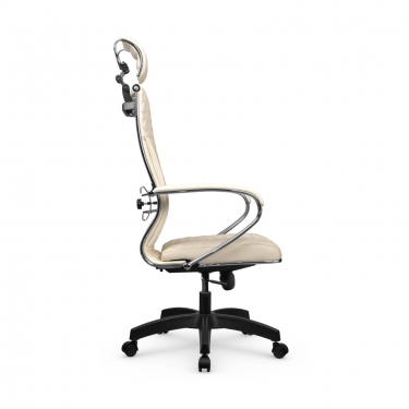 Кресло руководителя Metta L 2c 44C/K116 Infinity Easy Clean MPES Комплект 8 Молочное