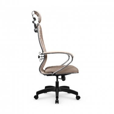 Кресло руководителя Metta L 2c 44C/K116 Infinity Easy Clean MPES Комплект 8 Темно-бежевое