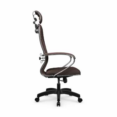 Кресло руководителя Metta L 2c 44C/K116 Infinity Easy Clean MPES Комплект 8 Темно-коричневое