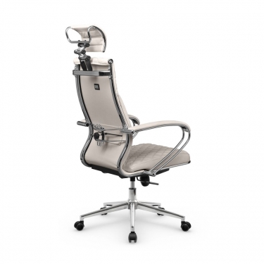Кресло руководителя Metta L 2c 44C/K116 Infinity Easy Clean MPES Комплект 9 Светло-бежевое