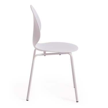 Стул EBAY mod 03 металл/пластик, 52x46x83.5, белый