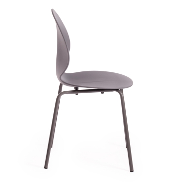 Стул EBAY mod 03 металл/пластик, 52x46x83.5, серый
